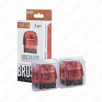 Brusko Minican/ Minican 2/ Minican Plus, 1 Ом (1 шт) Красный