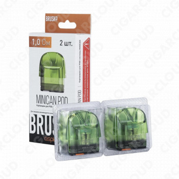 Brusko Minican/ Minican 2/ Minican Plus, 1 Ом (1 шт) Зелёный
