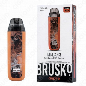Brusko Minican 3 700 mAh, Оранжевый Флюид