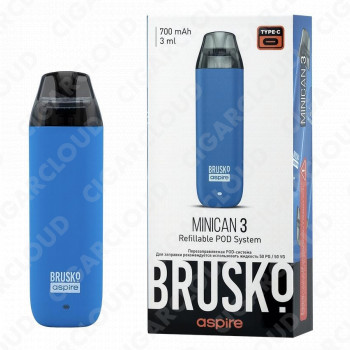 Brusko Minican 3 700 mAh, Светло Синий