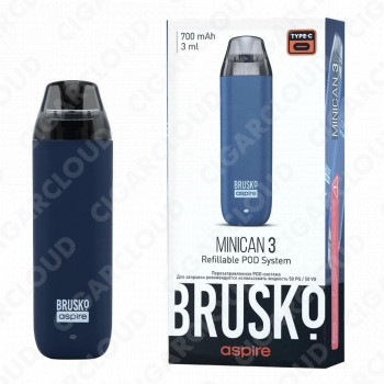 Brusko Minican 3 700 mAh, Тёмно Синий
