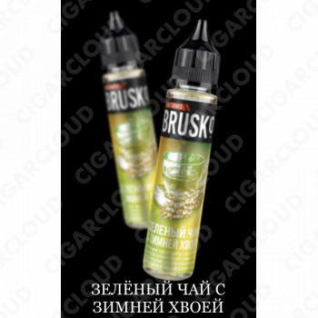 Brusko Salt 30 мл, Зелёный чай с зимней хвоей 2