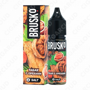 Brusko Salt 35 мл - Табак с орехами