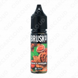 Brusko Salt 35 мл - Табак с орехами