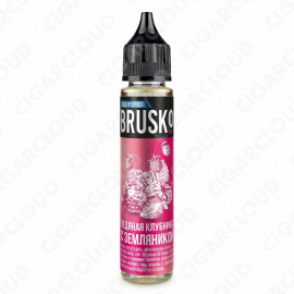 Brusko Salt 30 мл - Ледяная клубника с земляникой