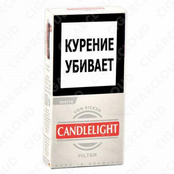 Сигариллы Candlelight Filter - White (Coconut)