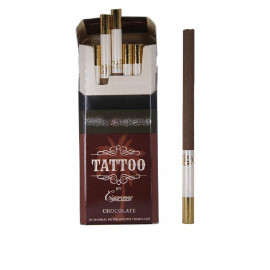 Tattoo by Cigaronne Super Slims Chocolate 