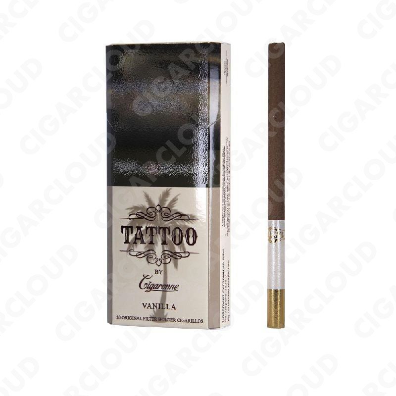 Tattoo by Cigaronne Super Slims Vanilla 