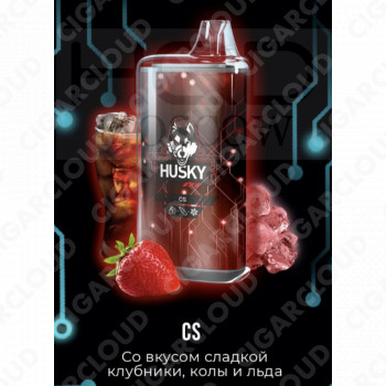 Husky Cyber Сладкая Клубника Кола Лёд