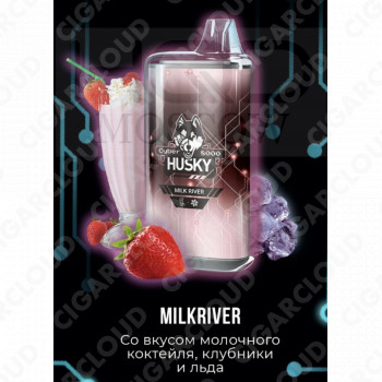 Husky Cyber Молочный Коктейль Клубника Лёд