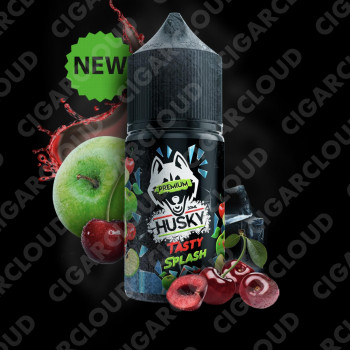 Husky Salt Premium Tasty Splash 30 мл,Сок, вишня, яблоко и лёд