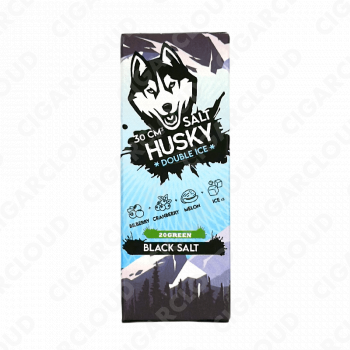 Husky Salt Double ice Blact Salt 30мл, Голубика клюква медовая дыня