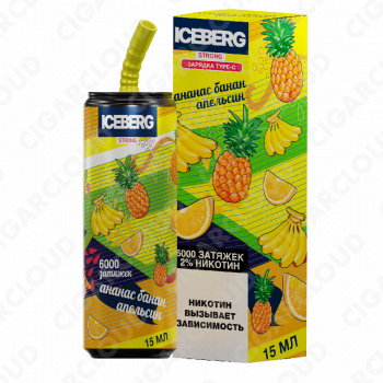 ICEBERG XXL 6000 Ананас банан апельсин