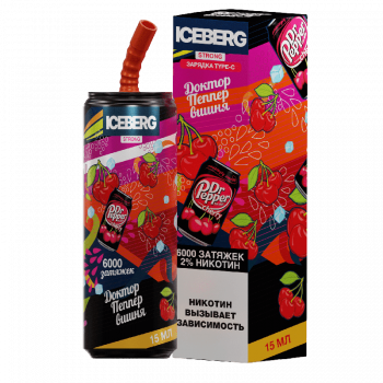 ICEBERG XXL 6000 Доктор Пеппер вишня