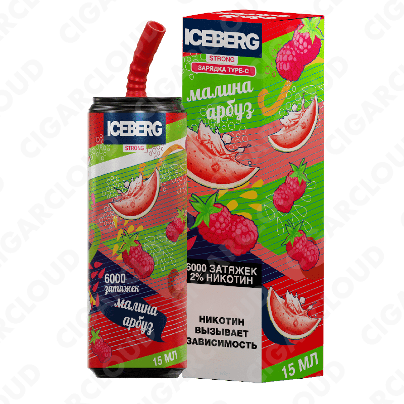 ICEBERG XXL 6000 Малина арбуз