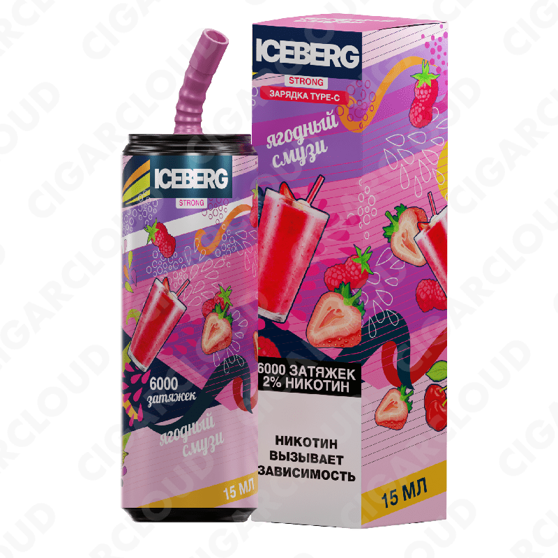 ICEBERG XXL 6000 Ягодный смузи