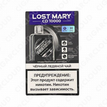 Картридж Lost Mary CD10000 - Чёрный ледяной чай