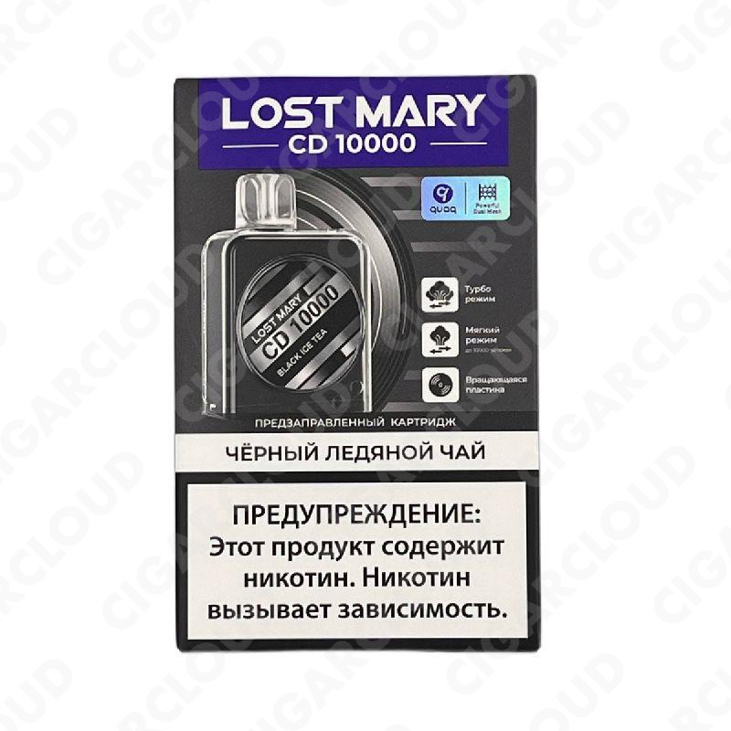 Картридж Lost Mary CD10000 - Чёрный ледяной чай