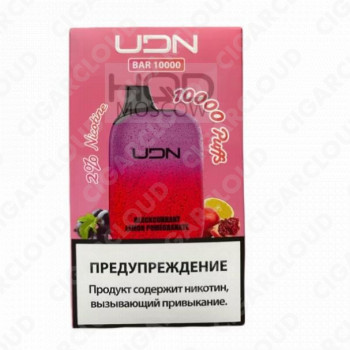 UDN Bar 10000 Чёрная Смородина Лимон Гранат