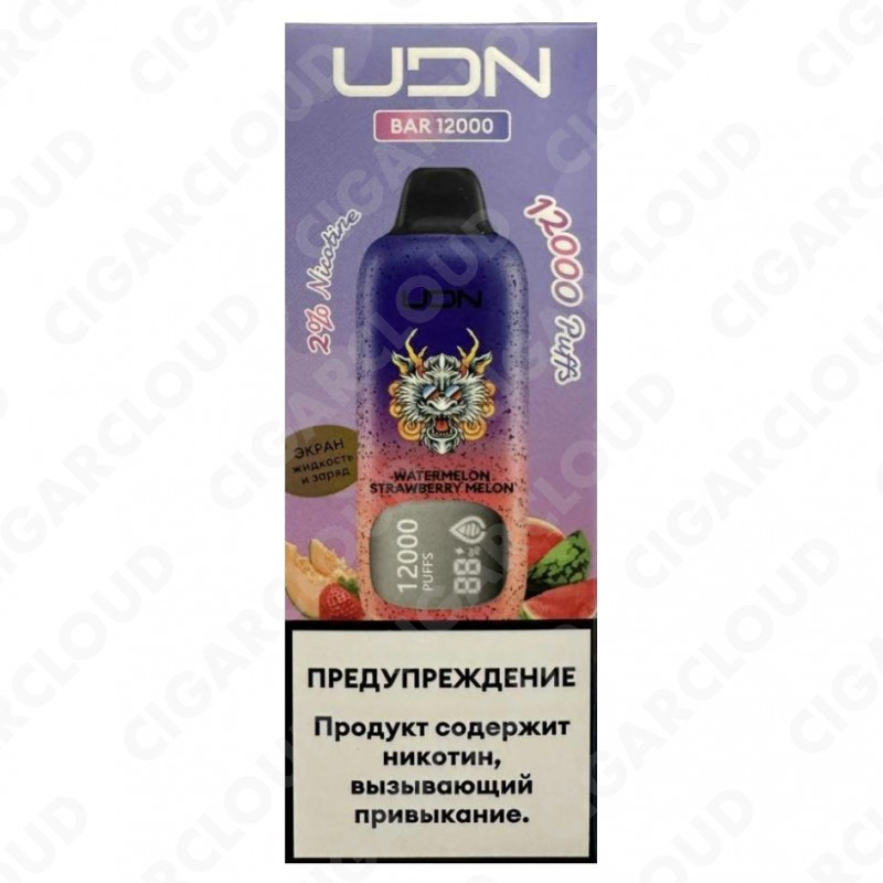 UDN Bar 12000 Арбуз Клубника Дыня