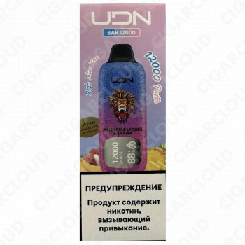 UDN Bar 12000 Ананас Личи Банан