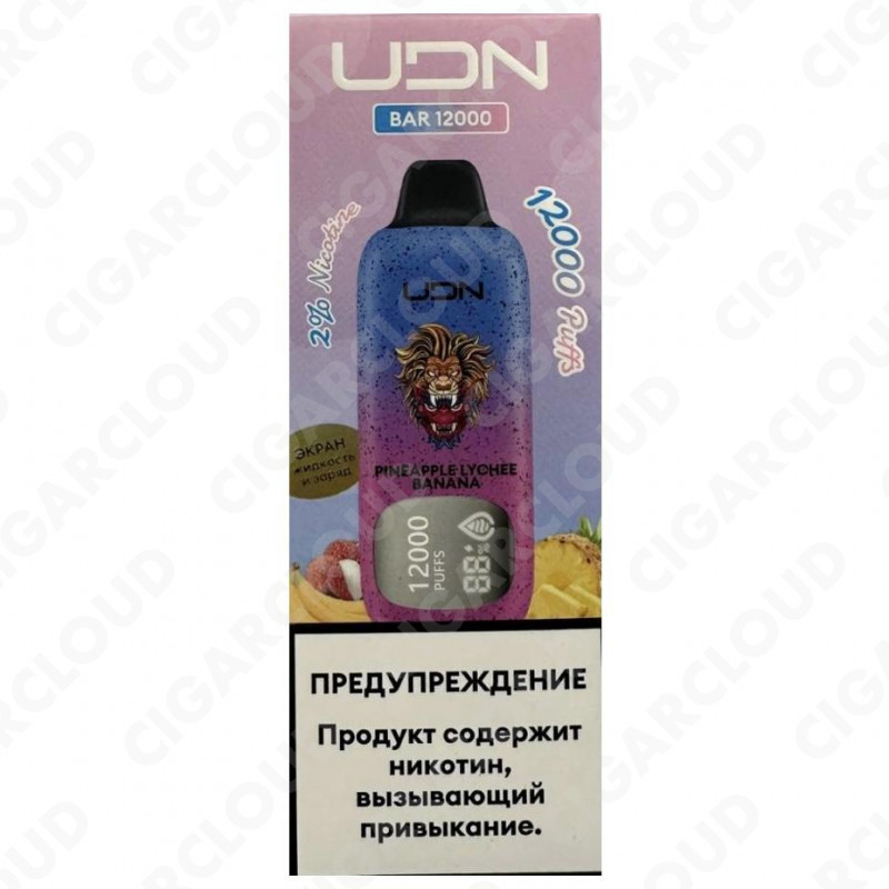 UDN Bar 12000 Ананас Личи Банан