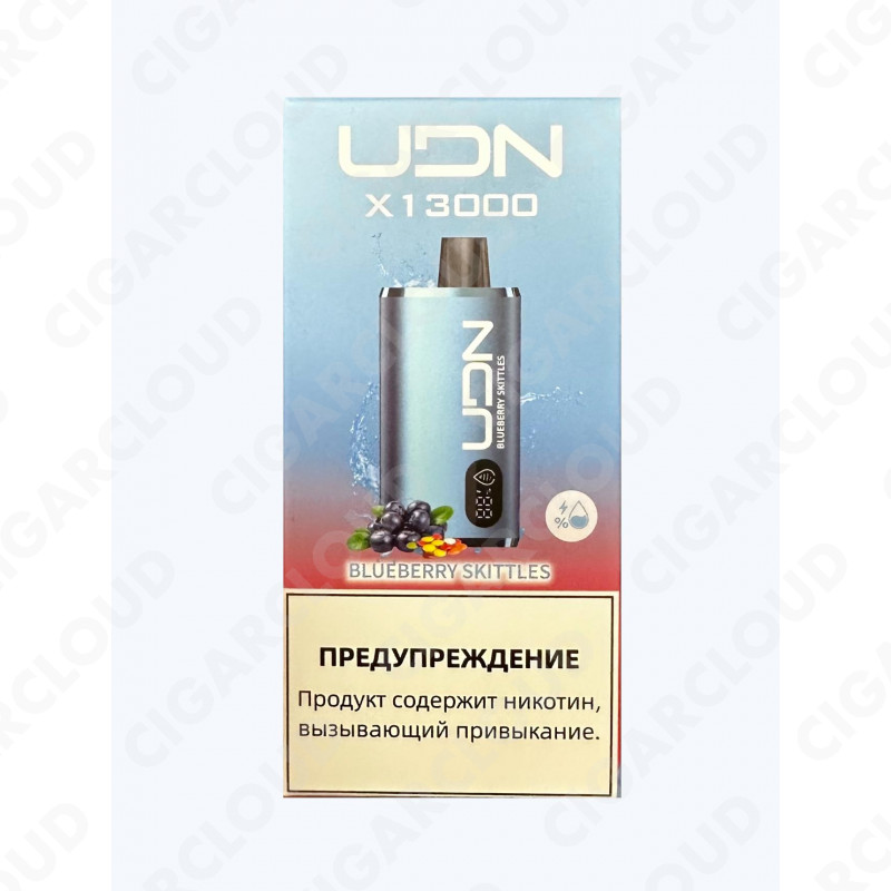 UDN Bar X 13000 Черничный Скитлс