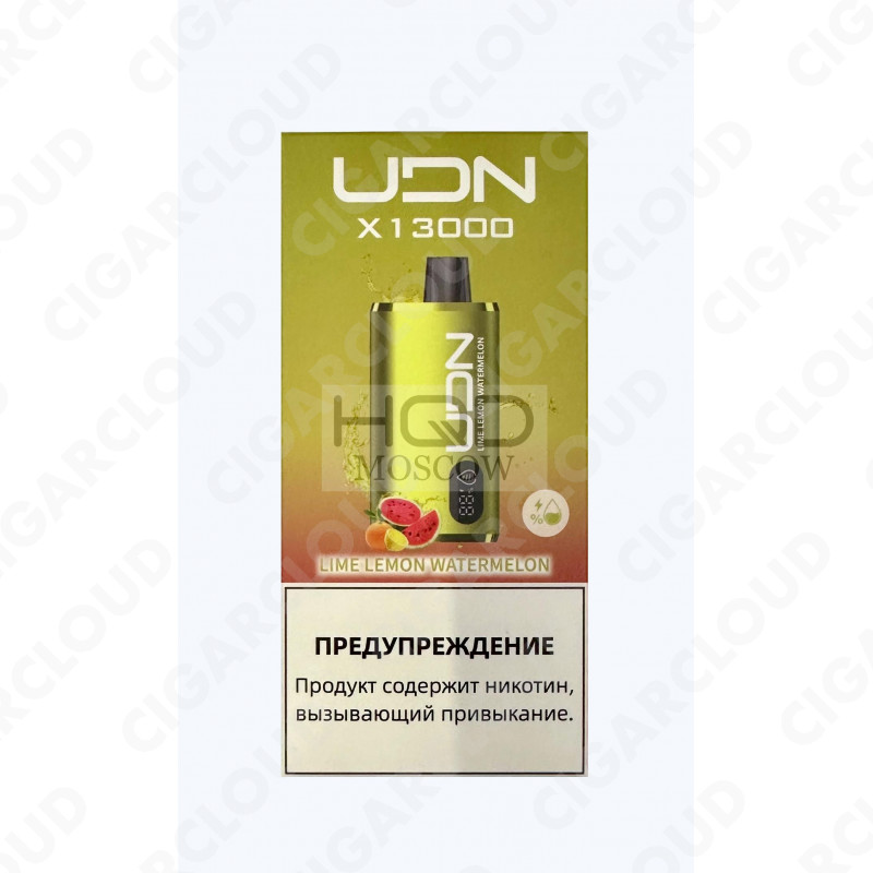 UDN Bar X 13000 Лайм Лимон Арбуз