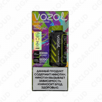 VOZOL GEAR POWER 20000 - Алоэ Виноград
