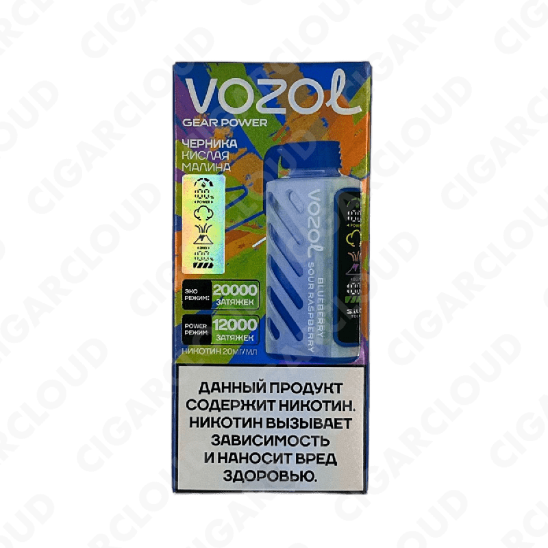 VOZOL GEAR POWER 20000 - Черника Кислая Малина