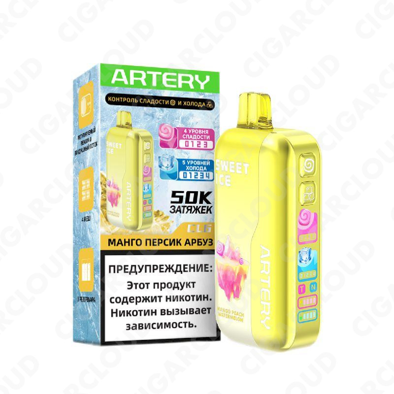 Artery CL6 50000 Sweet Ice - Манго персик арбуз