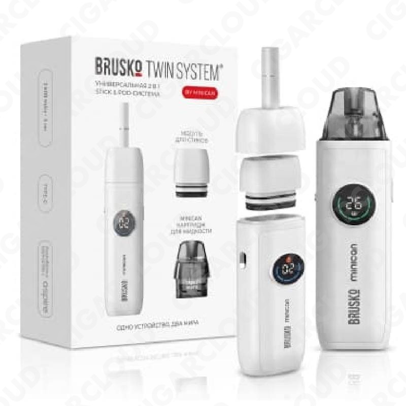 Brusko Minican Twin Sistem, Белый