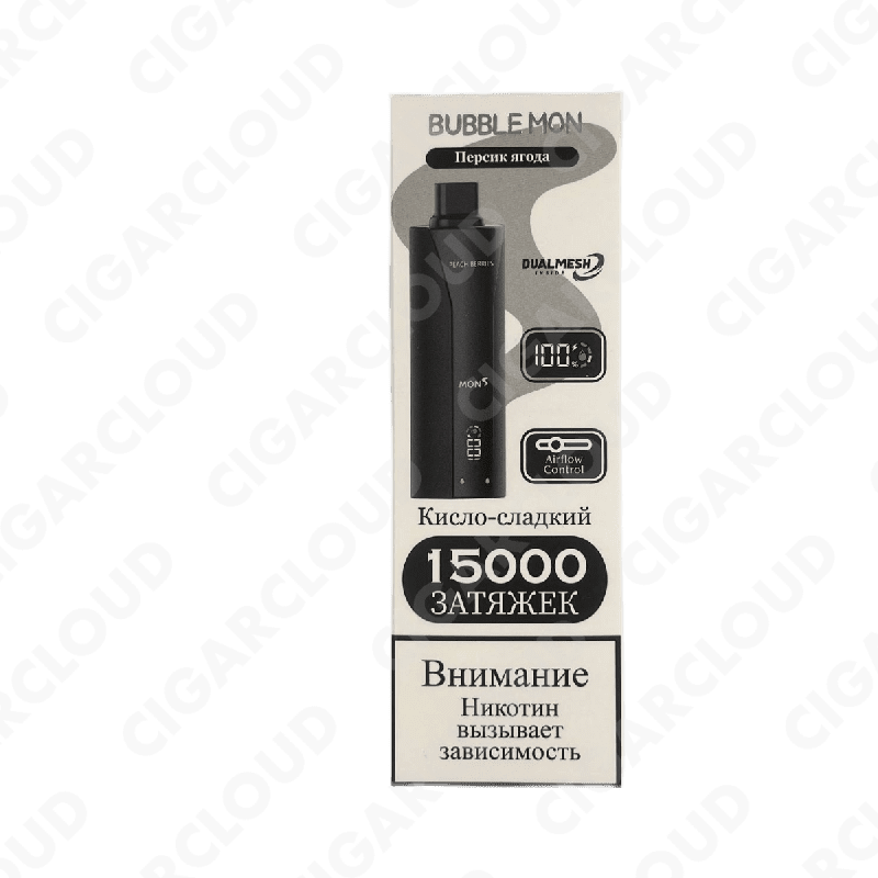 Bubble Mon Booster P-15000 Персик Ягода