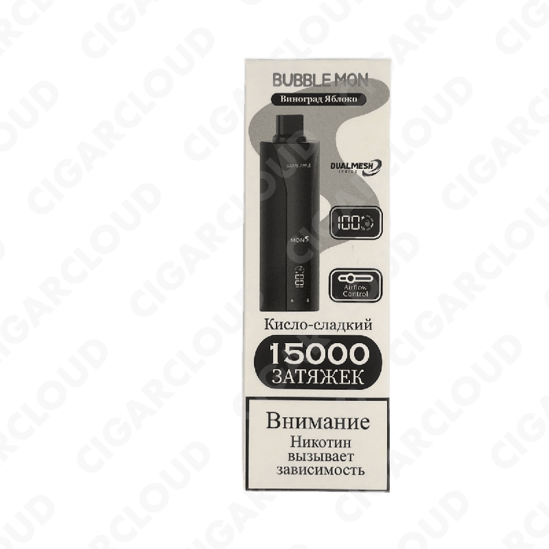 Bubble Mon Booster P-15000 Виноград Яблоко