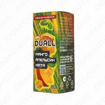 Duall Salt Extra Hard - Манго апельсин мята