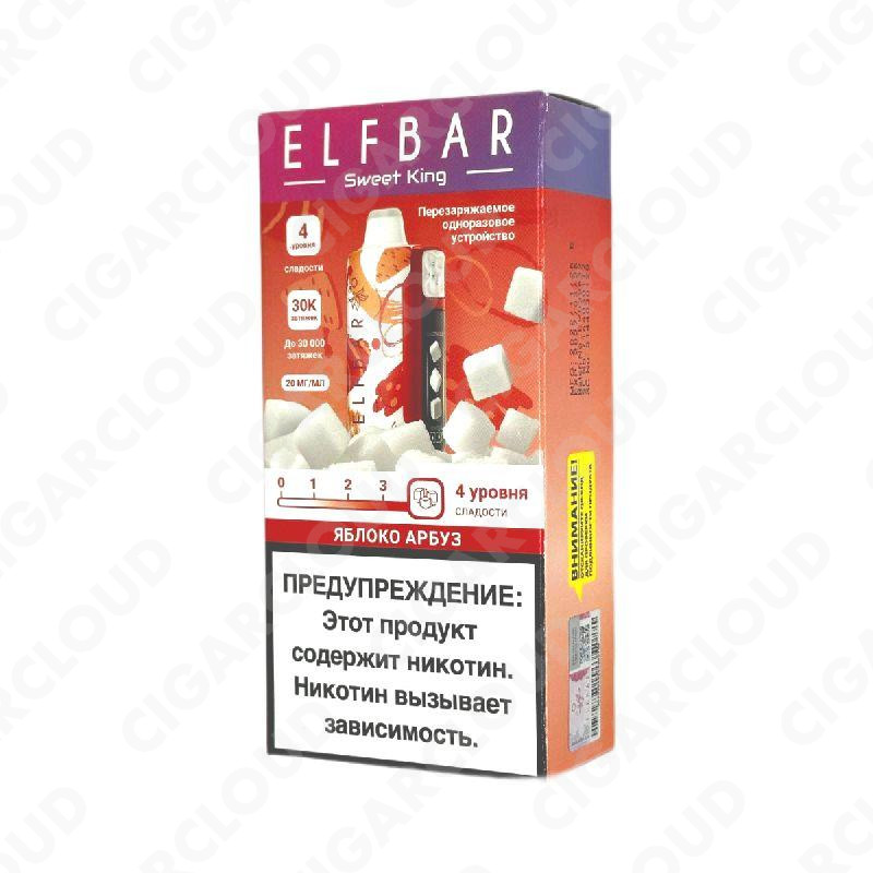 Elf Bar Sweet King 30000 - Яблоко арбуз