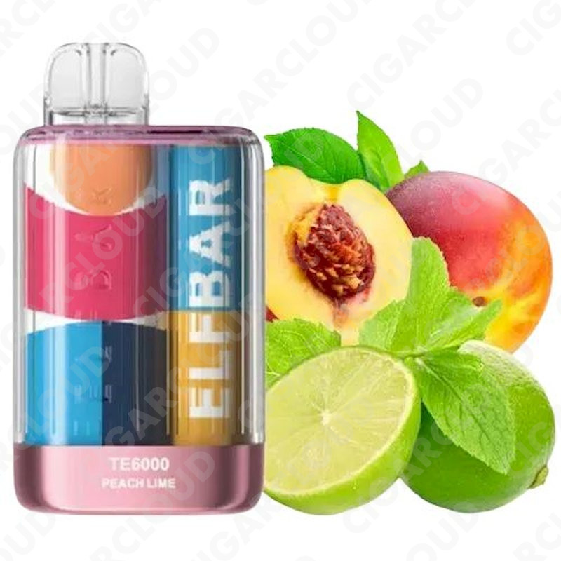 Elf Bar TE6000 - Персик лайм
