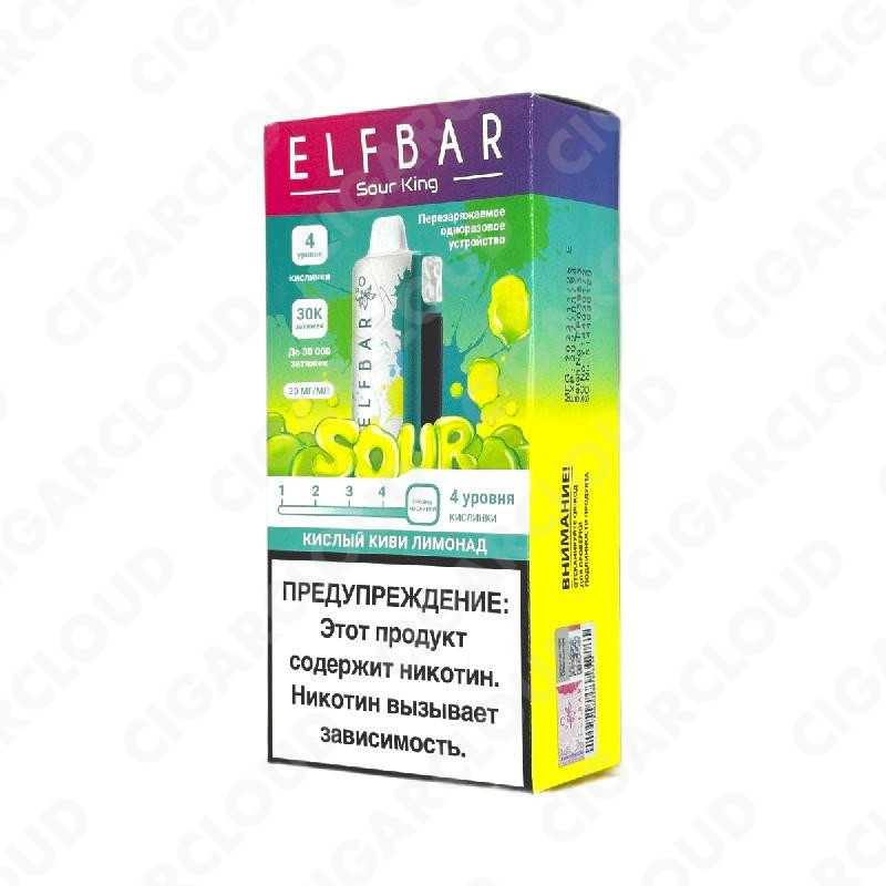 Elf Bar Sour King 30000 - Кислый киви лимонад