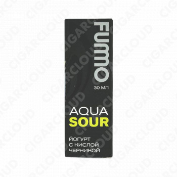FUMMO AQUA SOUR Йогурт С Кислой Черникой 20mg 30ml