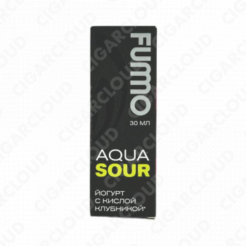 FUMMO AQUA SOUR Йогурт С Кислой Клубникой 20mg 30ml