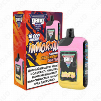 GANG IMMORTAL 16000 - Апельсиновый Бабл Гам