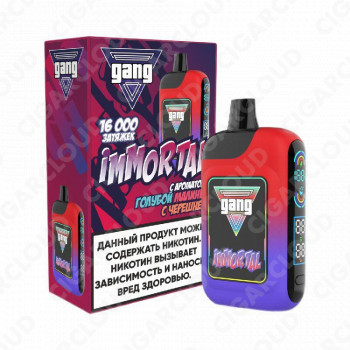 GANG IMMORTAL 16000 - Голубая малина с черешней