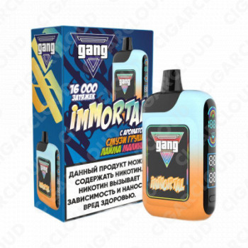 GANG IMMORTAL 16000 - Смузи груша лайм малина