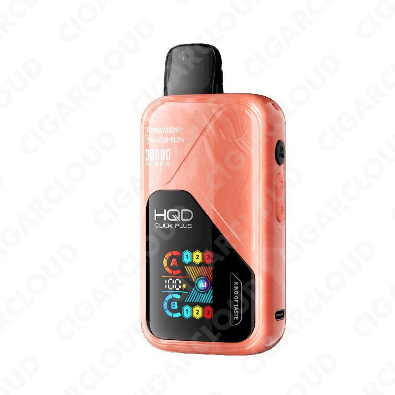 HQD Click Plus - Клубника + Арбуз