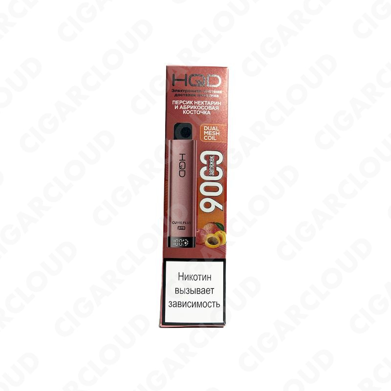 HQD Cuvie Plus Pro Персик нектарин и абрикосовая косточка