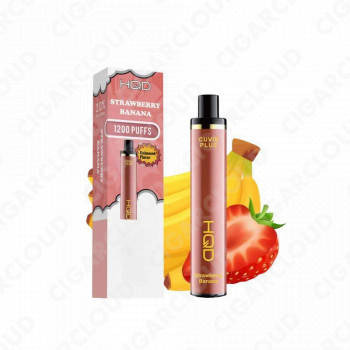 HQD Cuvie Plus - Клубника банан / Strawberry Banana