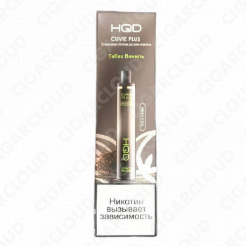 HQD Cuvie Plus - Табак ваниль / Tobacco Vanilla