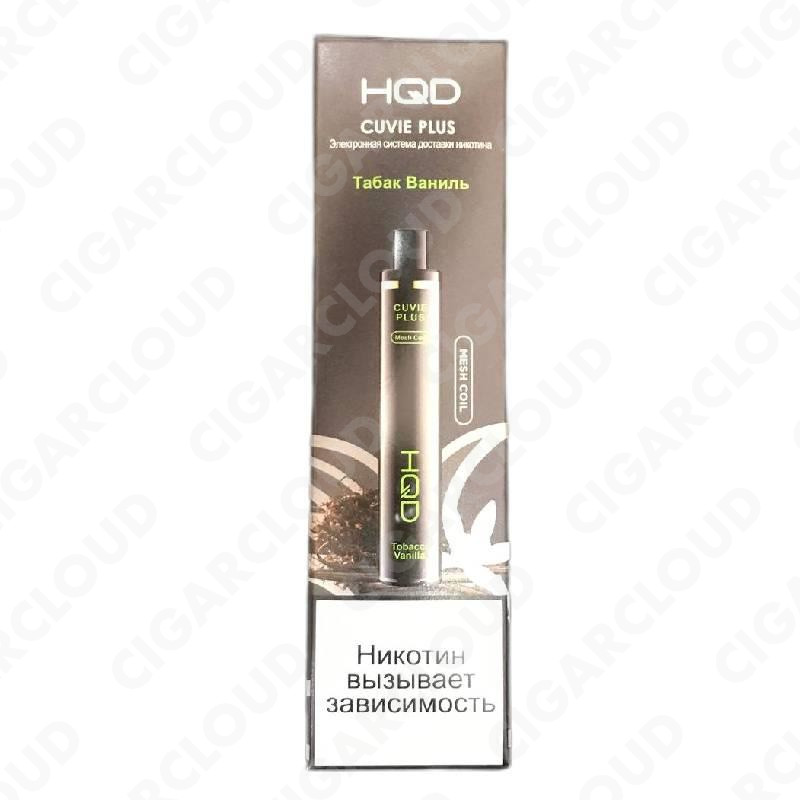 HQD Cuvie Plus - Табак ваниль / Tobacco Vanilla
