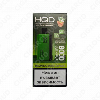 HQD Miracle Жвачка мята арбуз