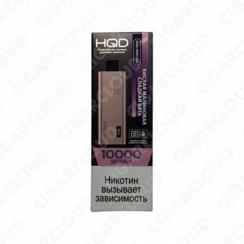 HQD Ultima Pro Кислая малиновая сладкая вата